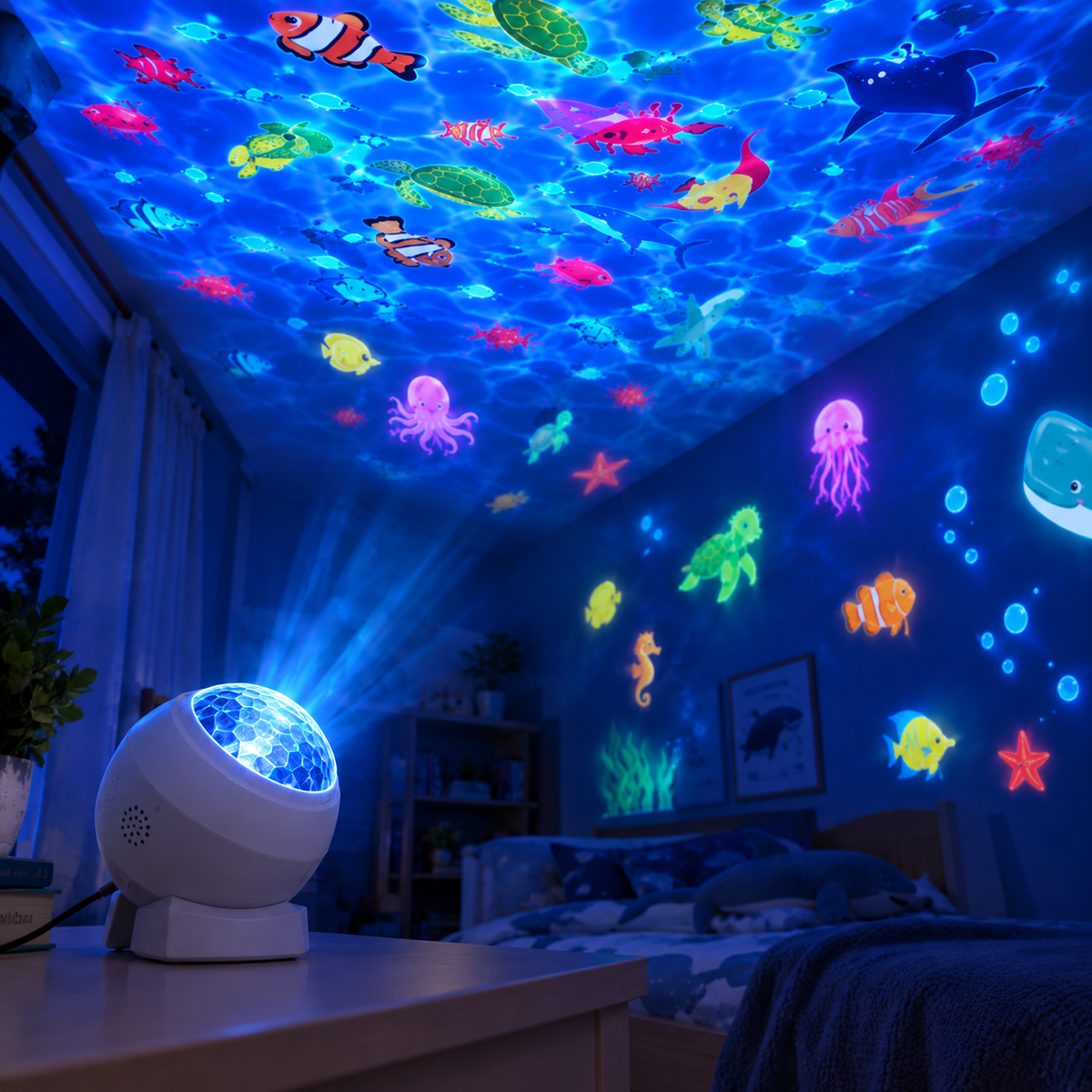 From a plain room to